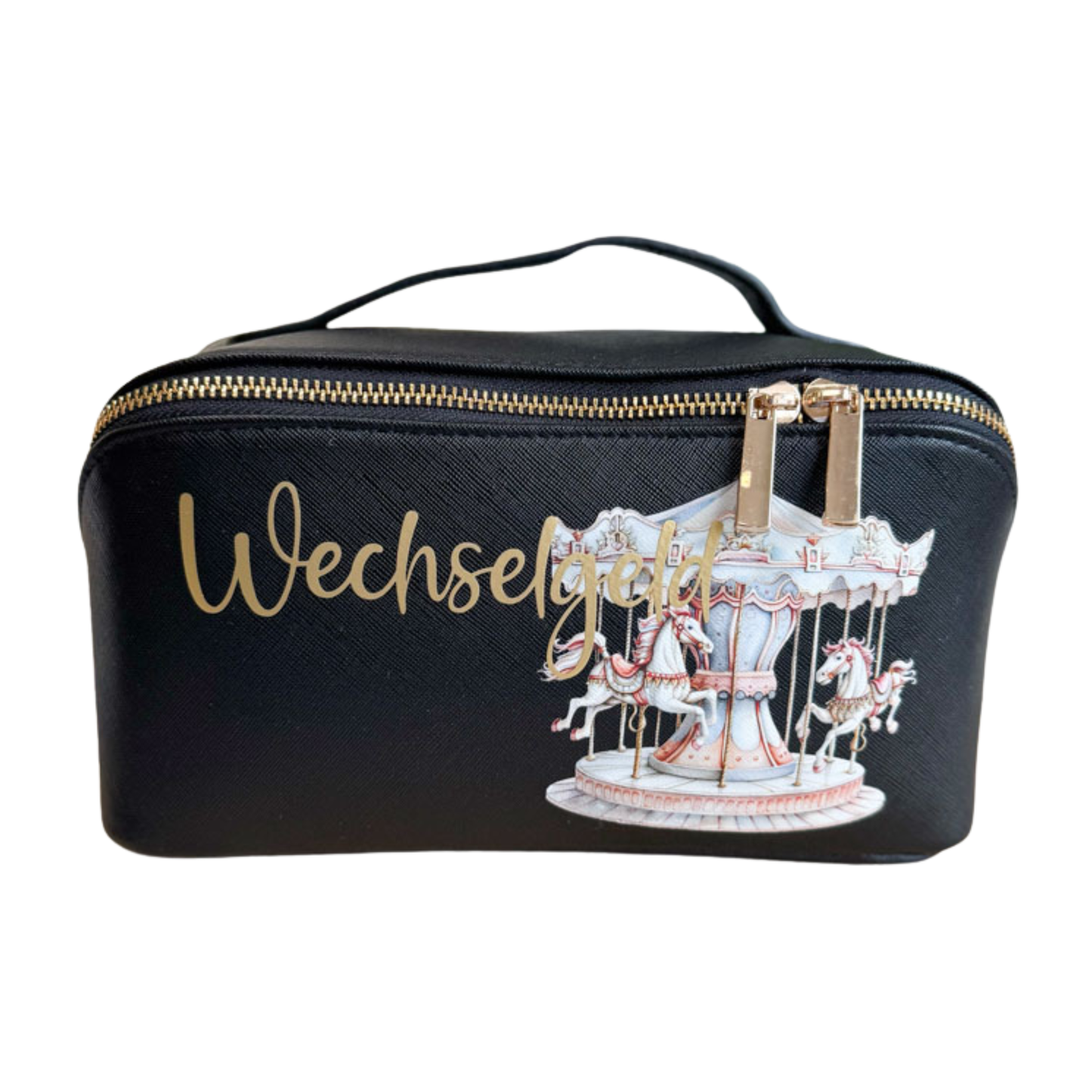 Wechselgeldtasche | Leder | "Karussell"