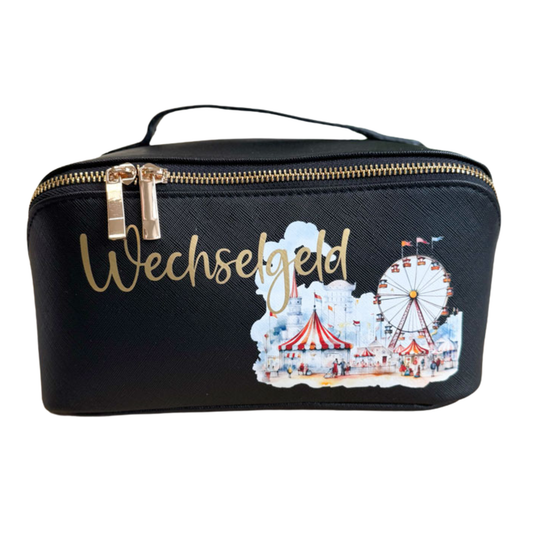 Wechselgeldtasche | Leder | "Kirmes"