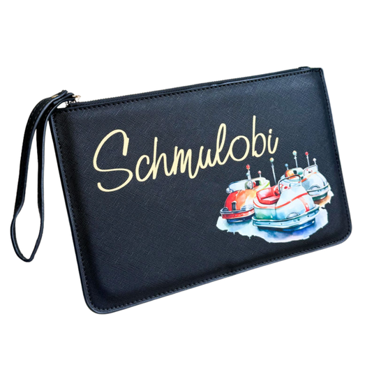 schmale Geldtasche | Leder | "Scooter-Chaisen"