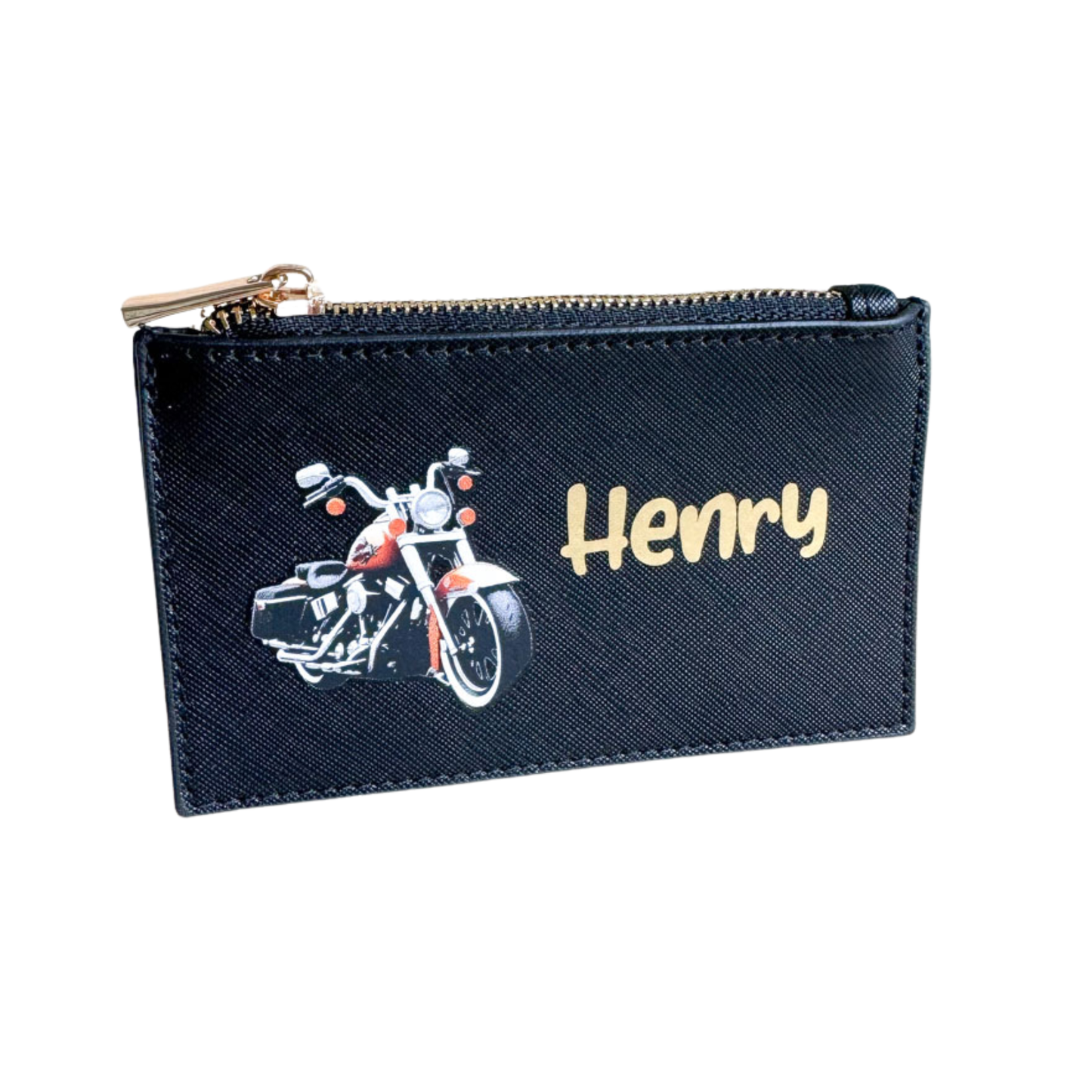 Mini-Potemonnaie | Leder | "Harley"