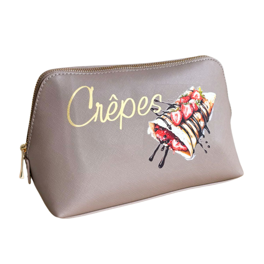 breite Geldtasche | Leder | "Crêpes"