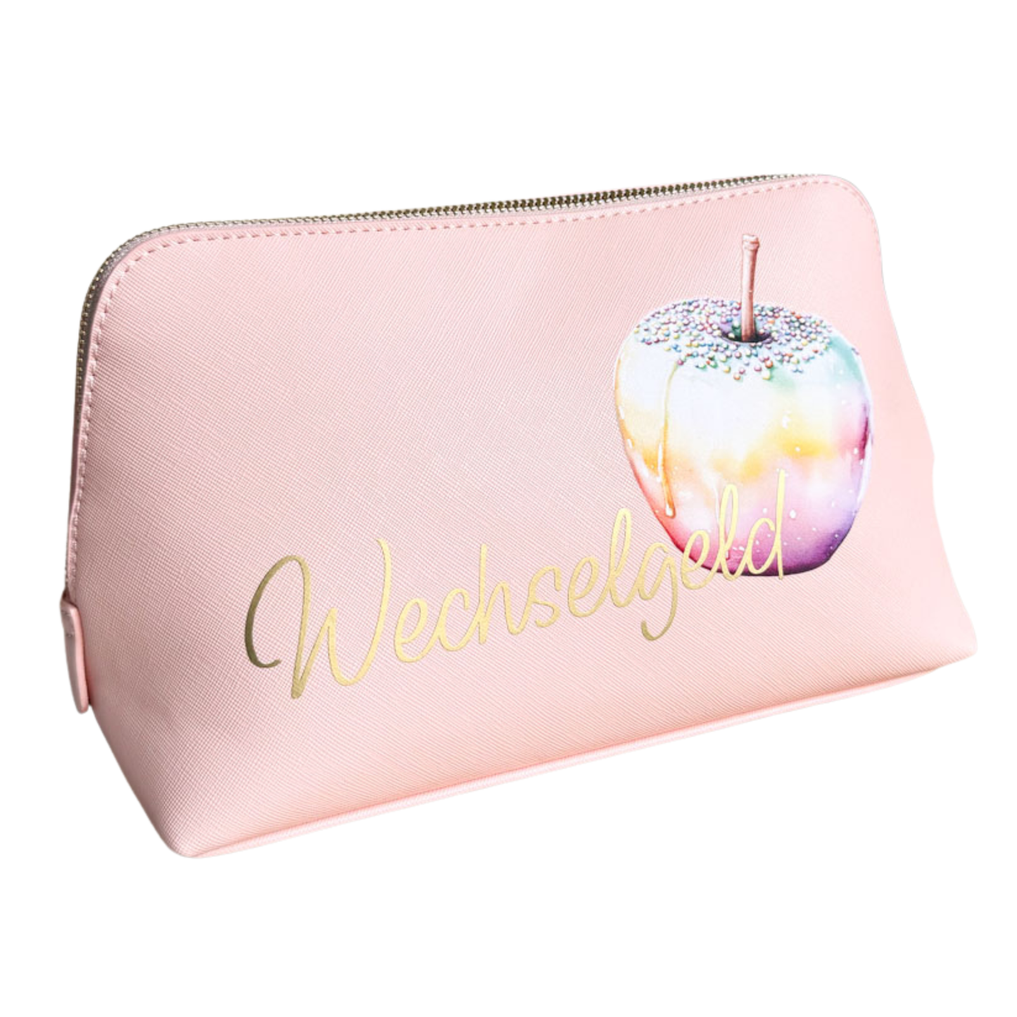breite Geldtasche | Leder | "Liebesapfel"