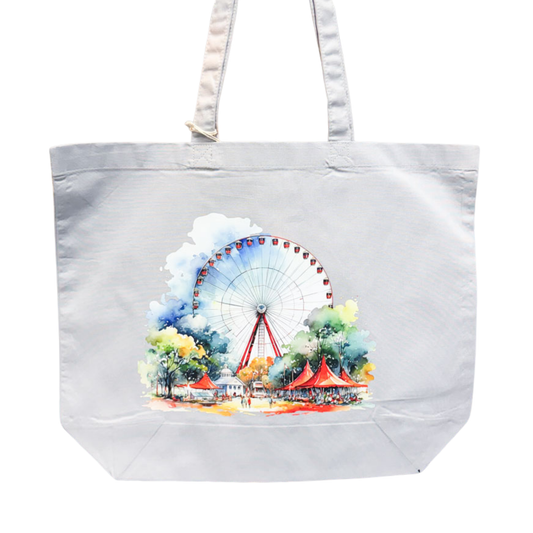 Baumwolle-Beutel | "Riesenrad Allee"