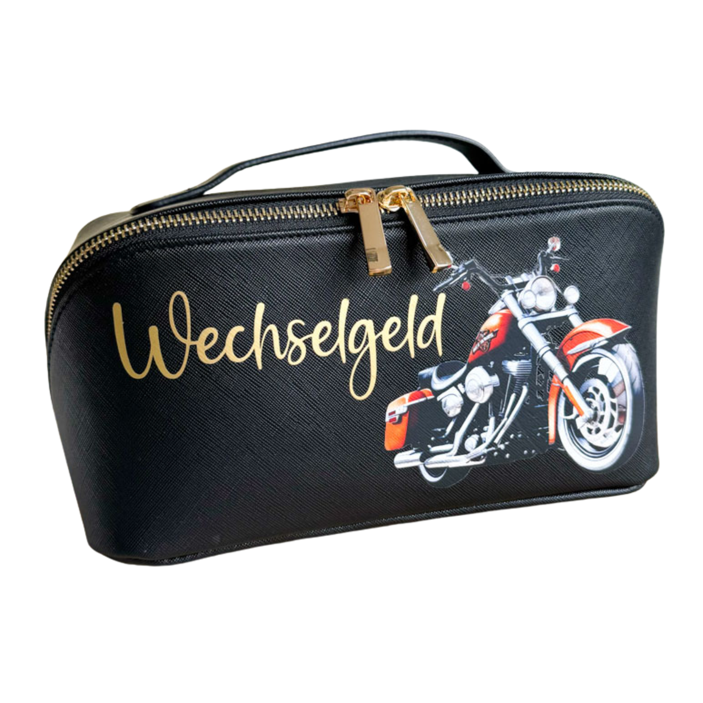 Wechselgeldtasche | Leder | "Harley"