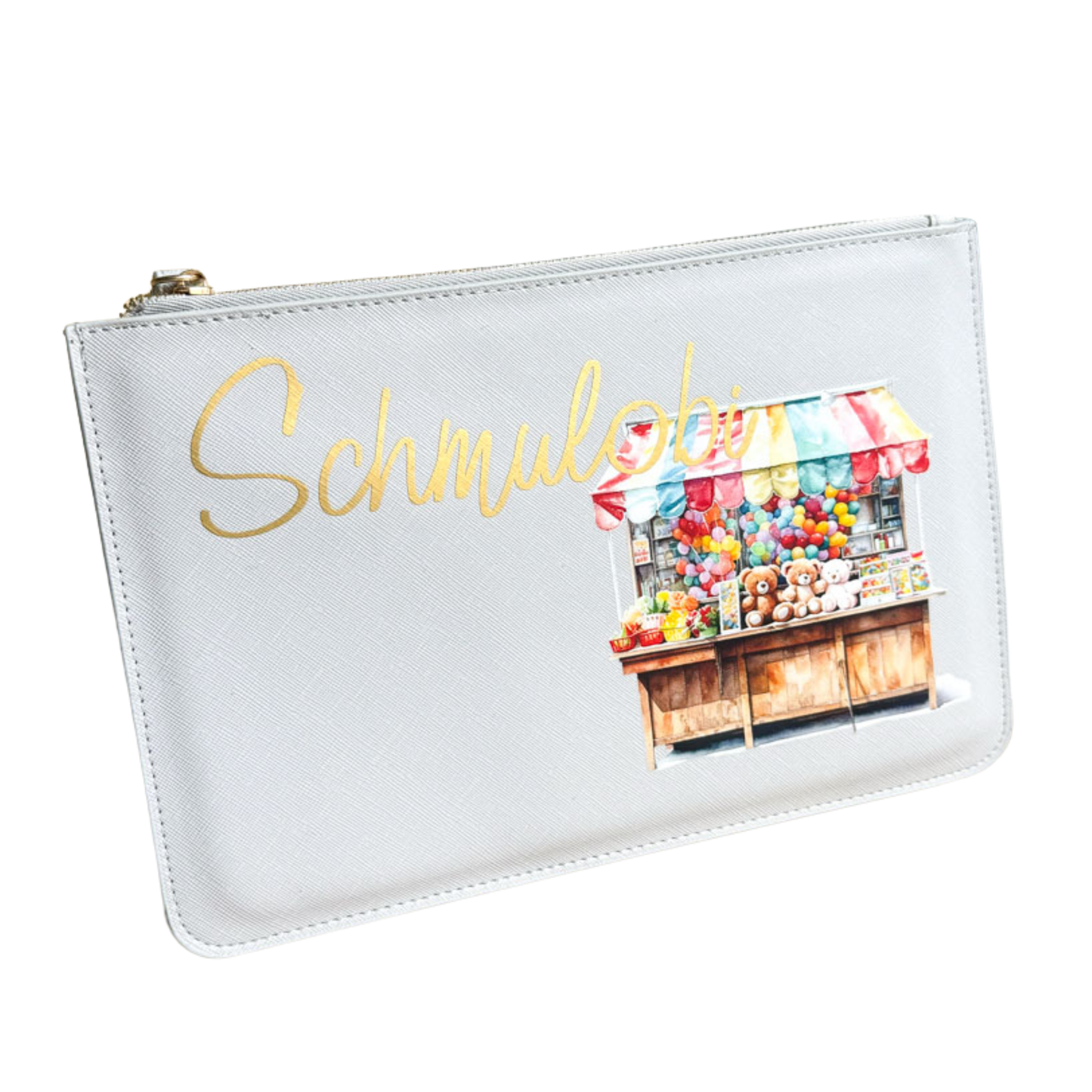 schmale Geldtasche | Leder | "Pfeilewagen"
