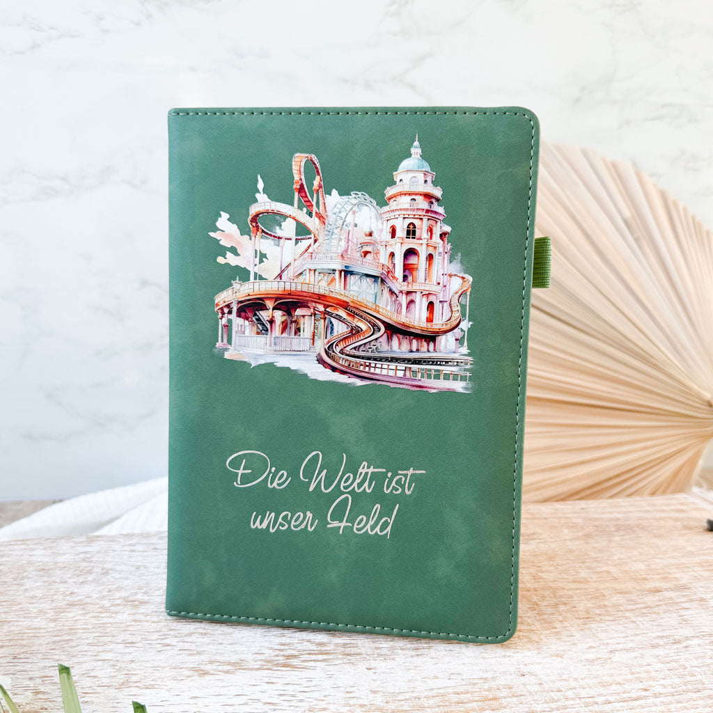 Notizbuch | "Vintage Achterbahn"