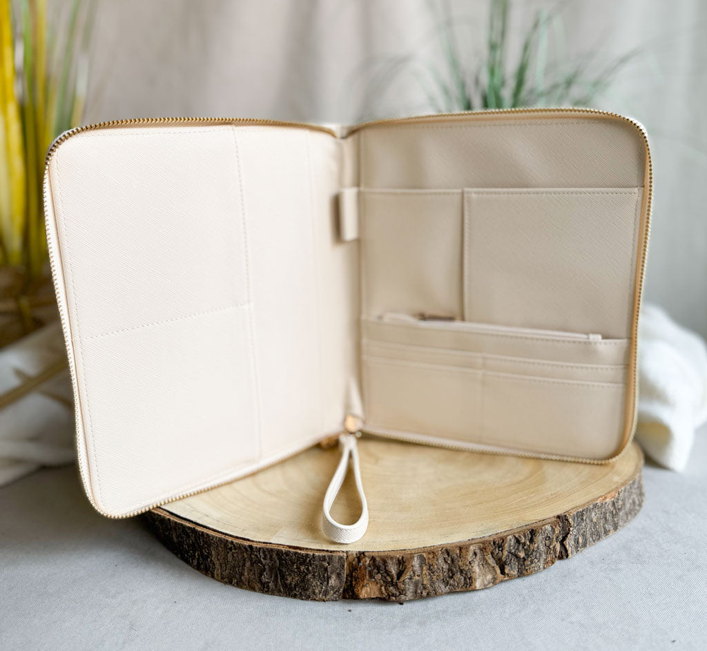 Familienorganizer | Leder | "Pferdekarussell"