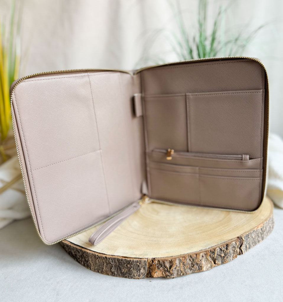 Familienorganizer | Leder | "Kettenkarussell"