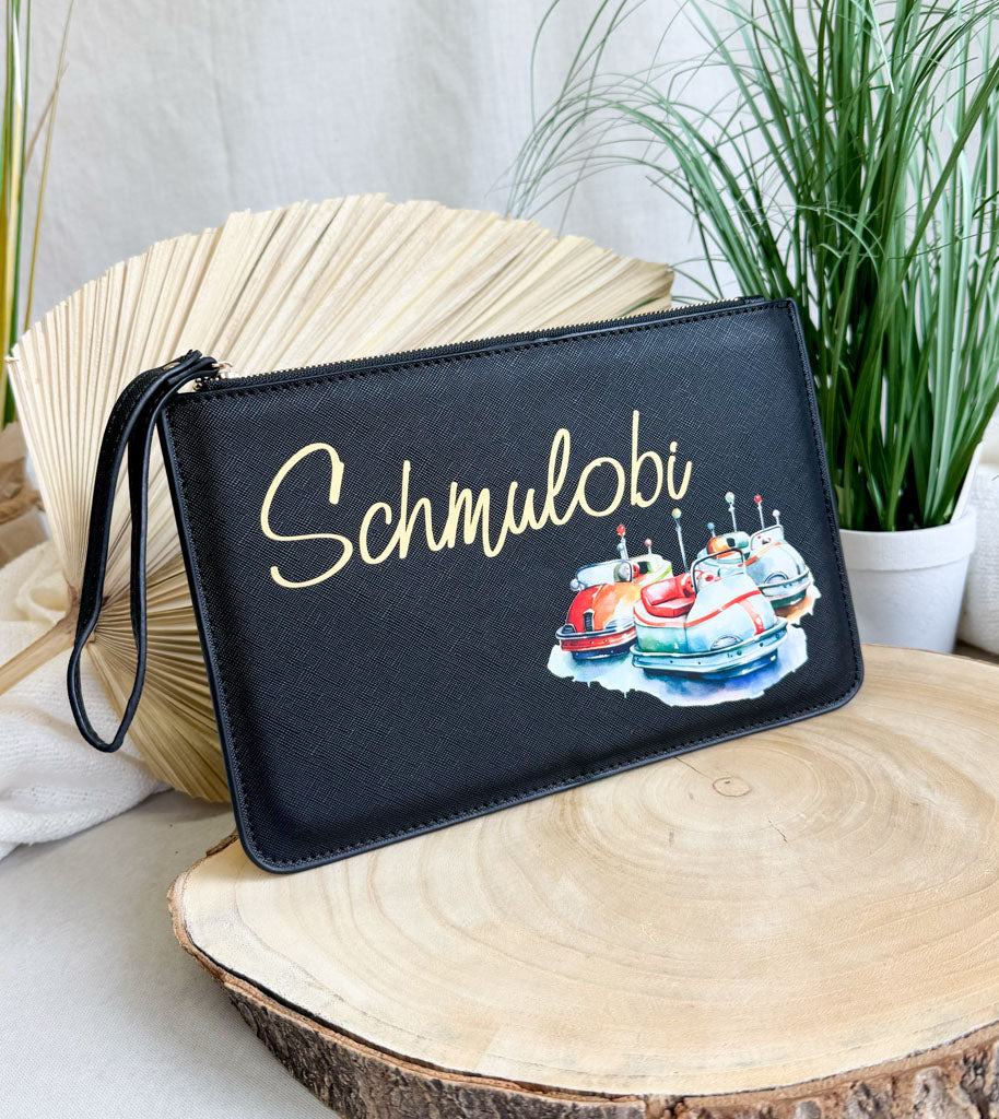 schmale Geldtasche | Leder | "Scooter-Chaisen"