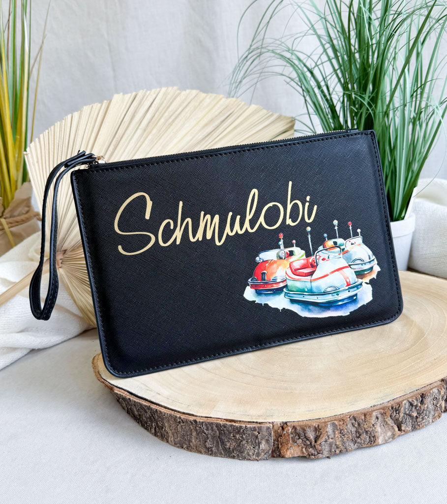 schmale Geldtasche | Leder | "Scooter-Chaisen"