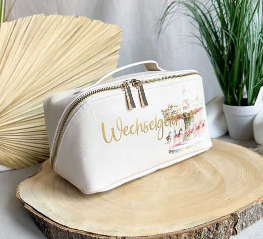 Wechselgeldtasche | Leder | "Pferdekarussell"