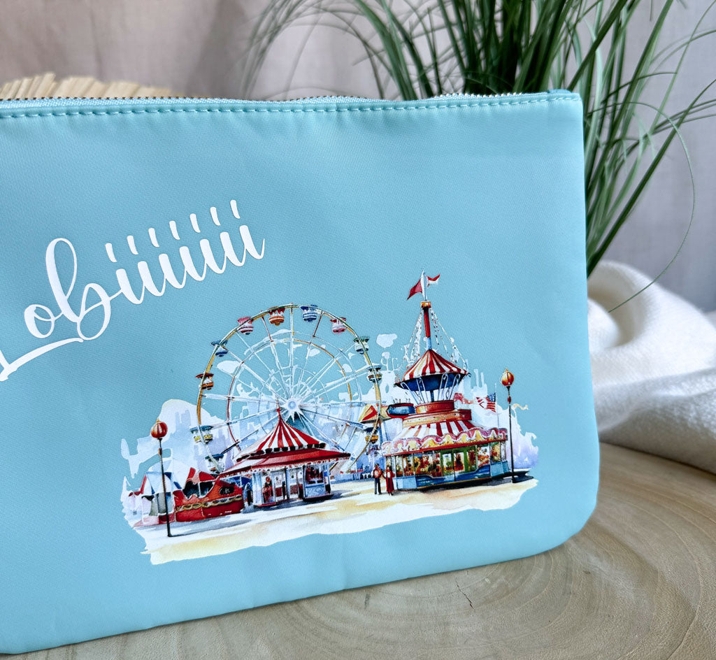 NEON Geldtasche | "Festplatz Rot"