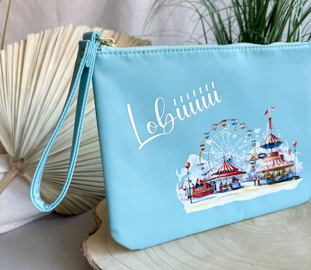 NEON Geldtasche | "Festplatz Rot"