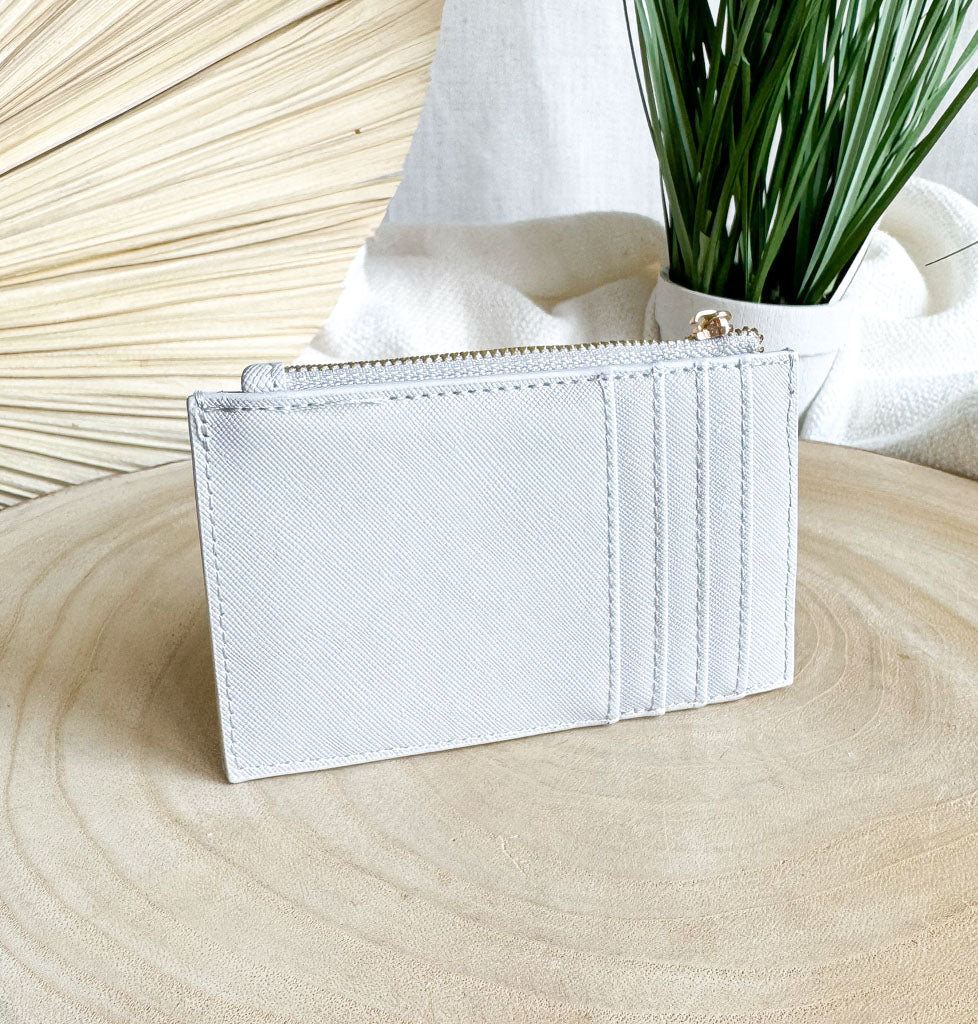 Mini-Potemonnaie | Leder | "blaues Karussell"