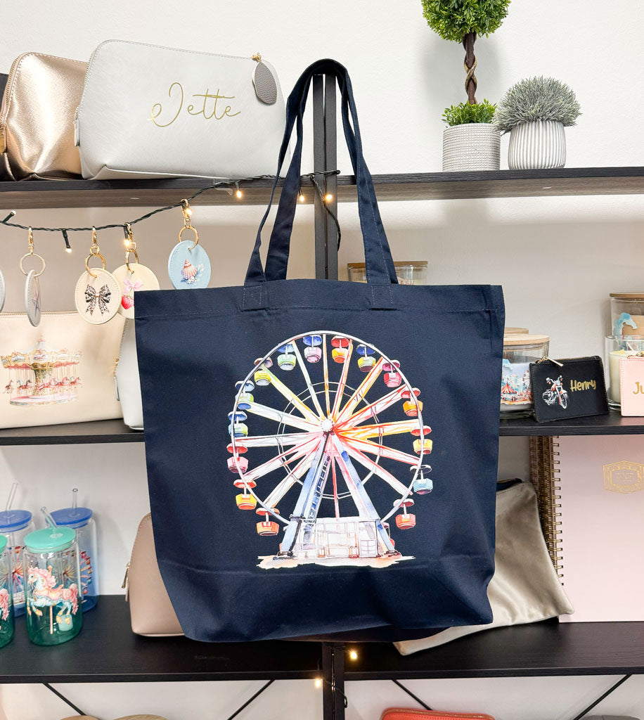 Baumwolle-Beutel | "Regenbogen Riesenrad"