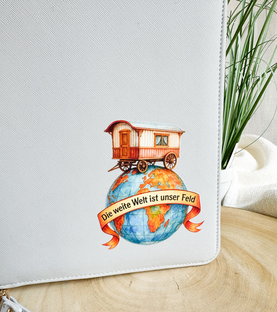 Familienorganizer | Leder | "weite Welt"