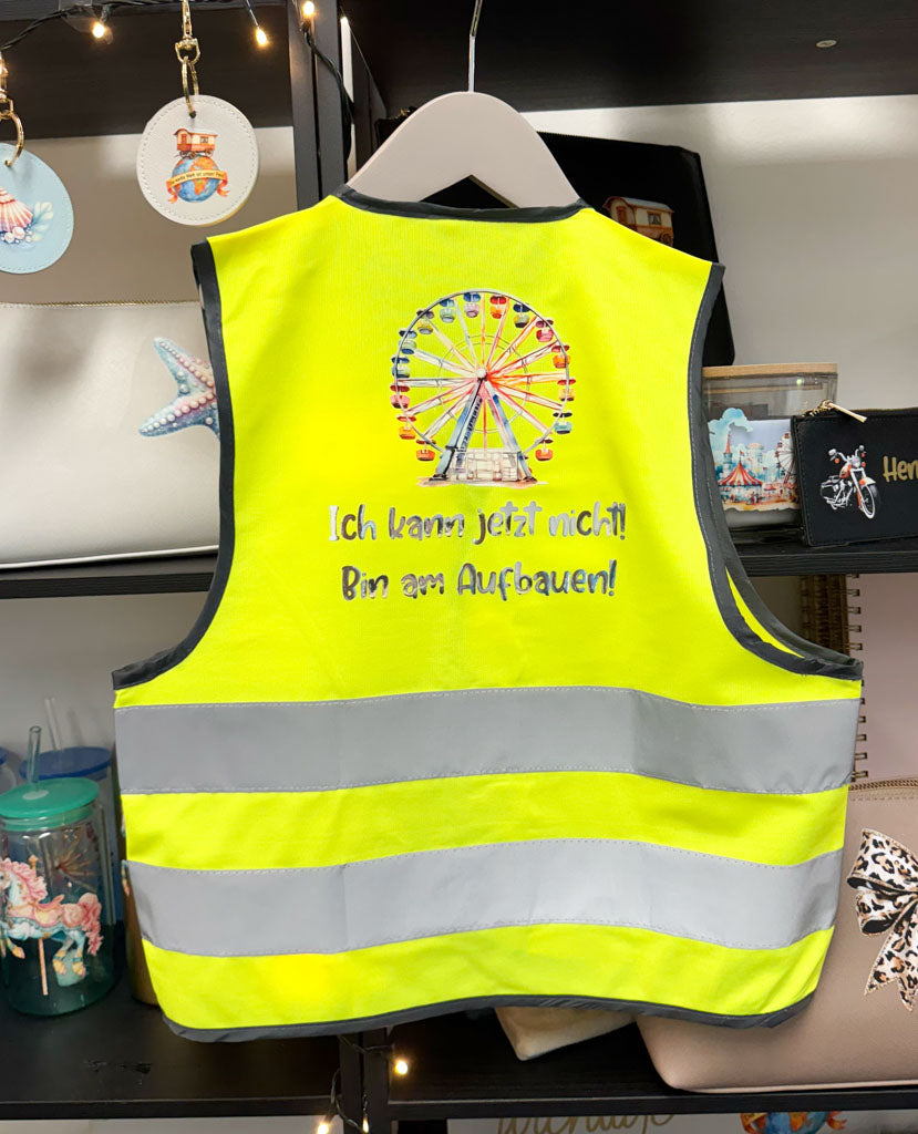 Kinder-Warnweste | "Regenbogen Riesenrad"
