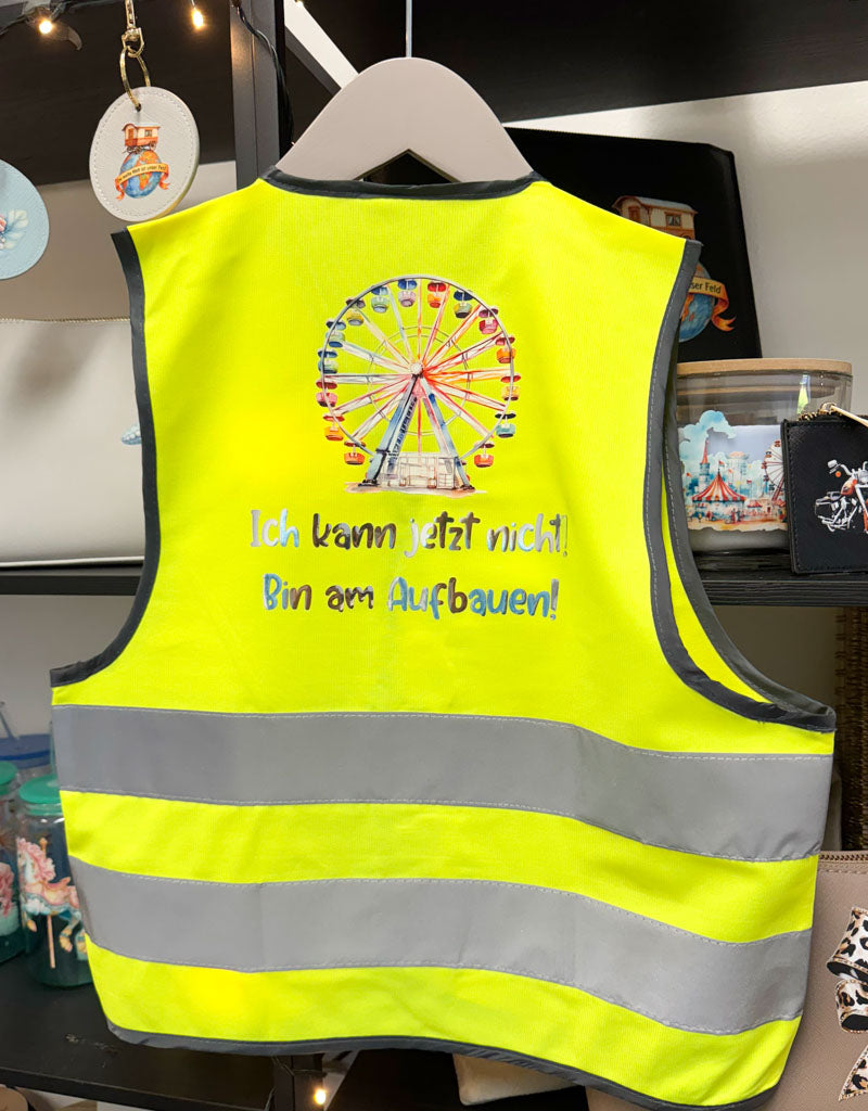 Kinder-Warnweste | "Regenbogen Riesenrad"