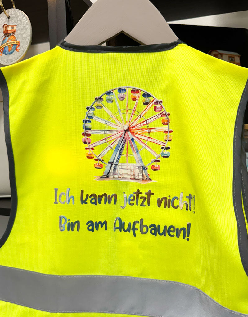 Kinder-Warnweste | "Regenbogen Riesenrad"